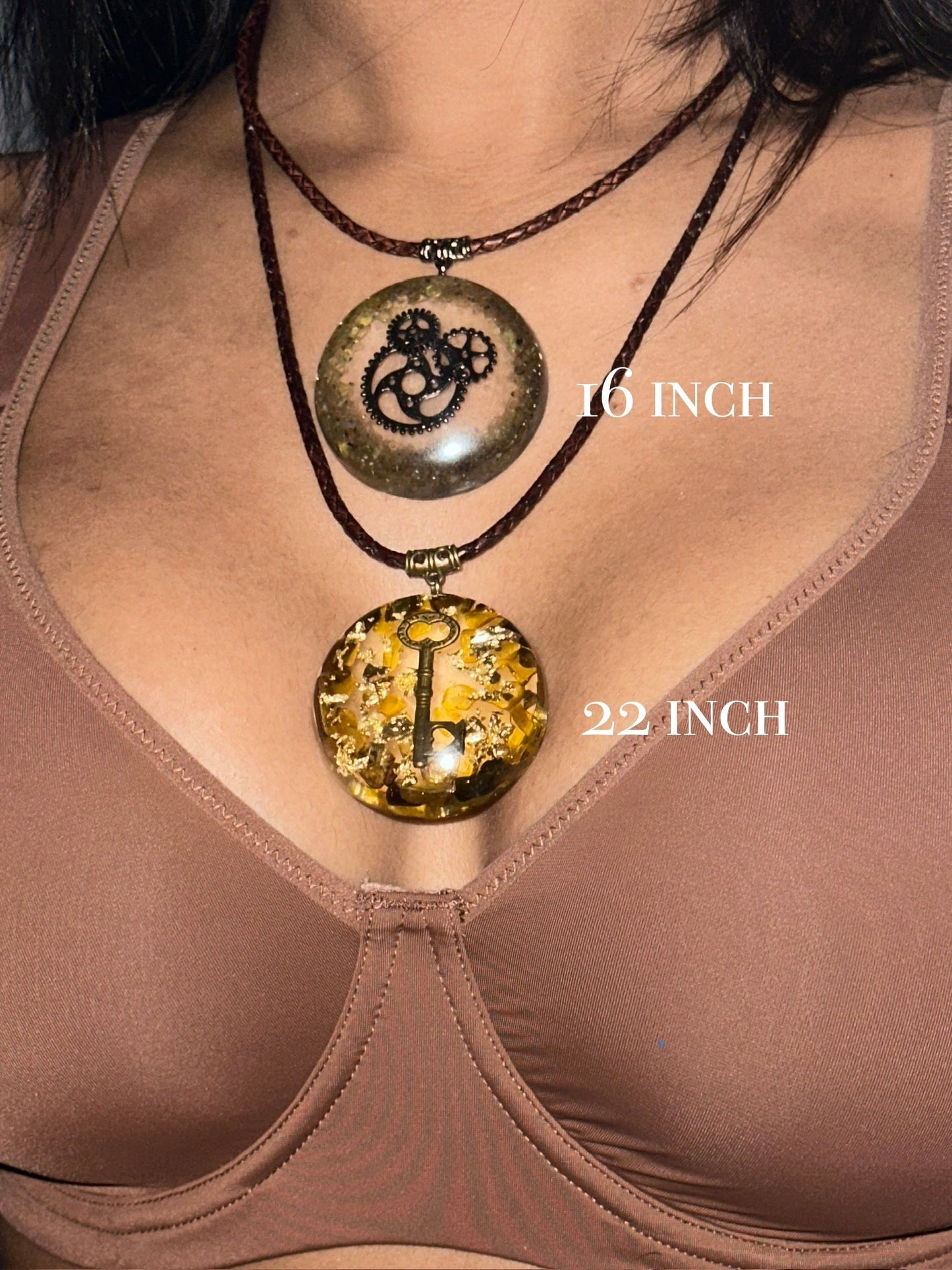 AMETHYST ORGONE RESIN PENDANT