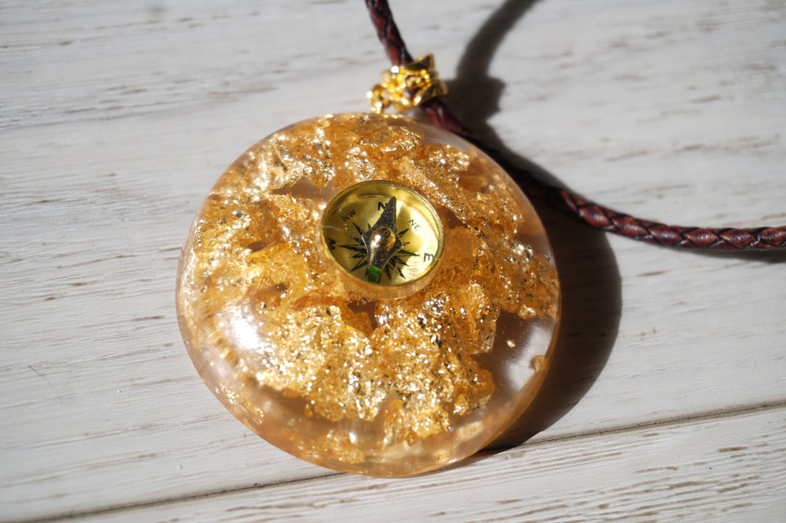 What a Compass Necklace Means (and the Story Behind This One)