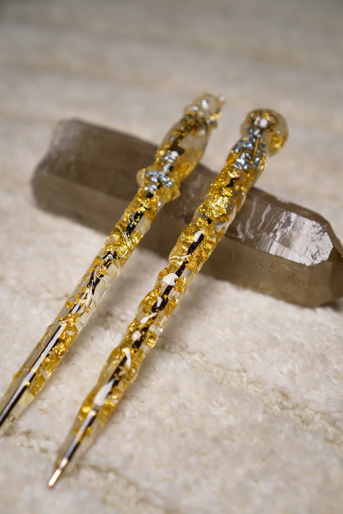 Set of 2 Handmade Resin Pens