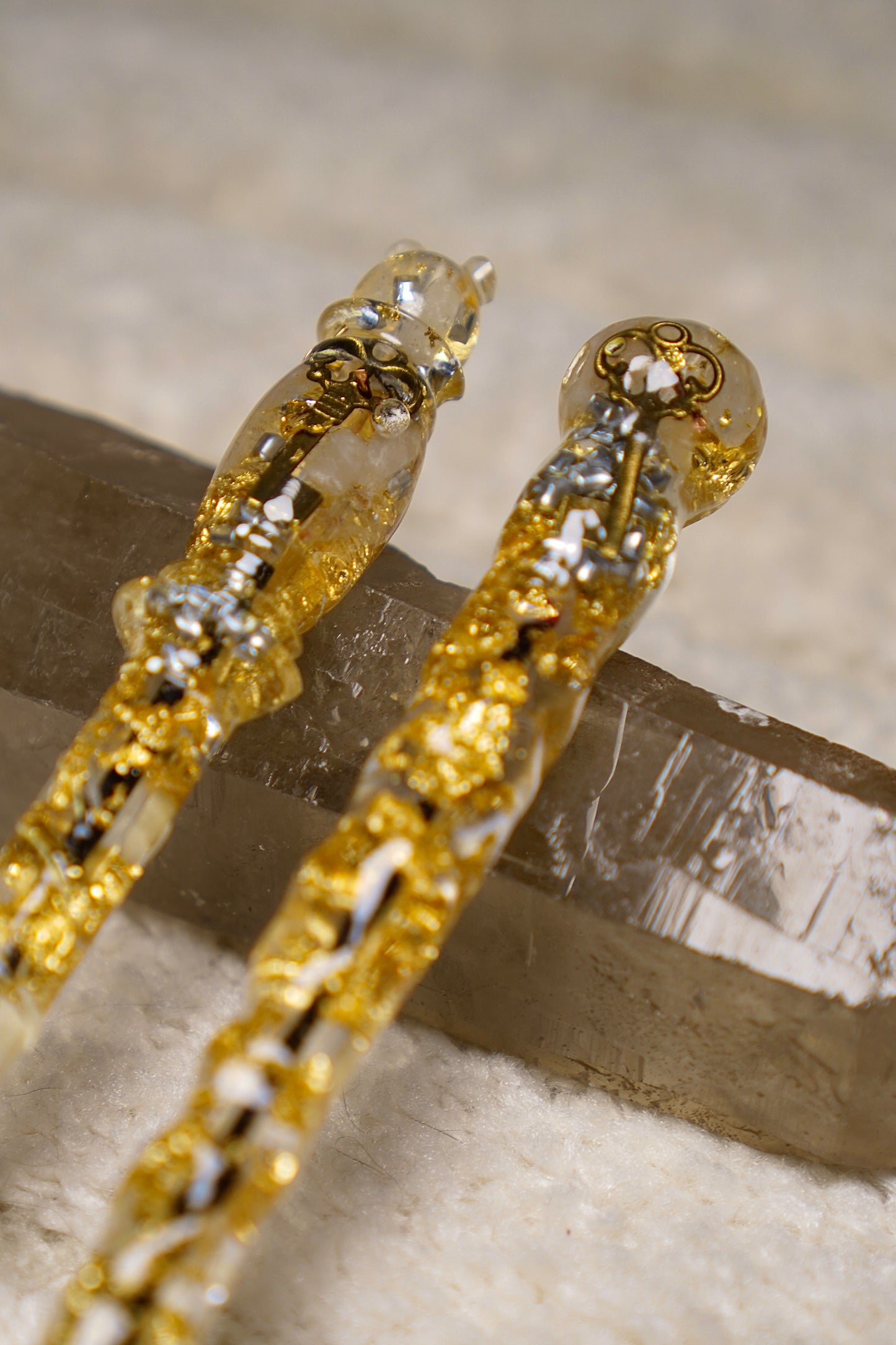 Set of 2 Handmade Resin Pens