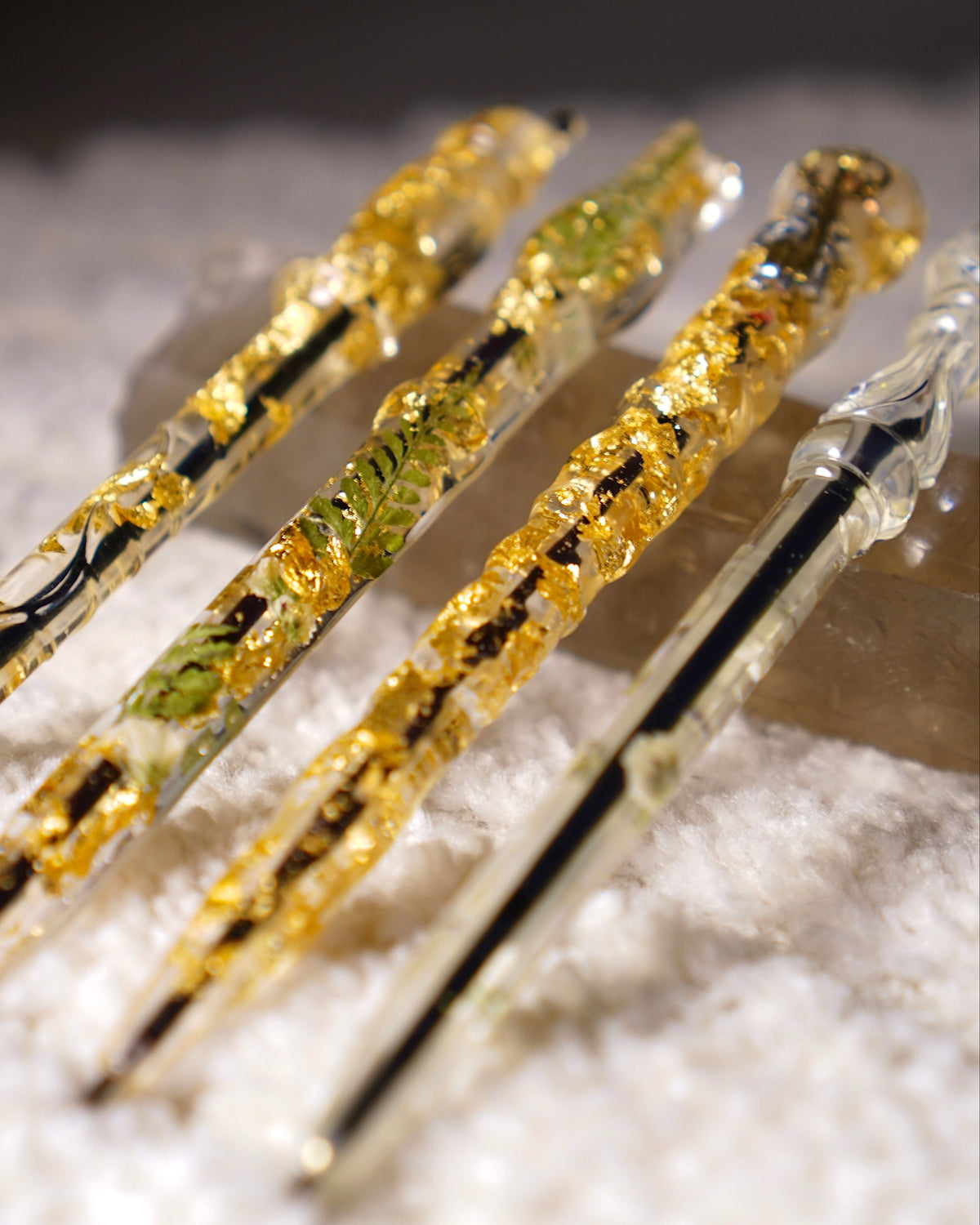 Set of 2 Handmade Resin Pens
