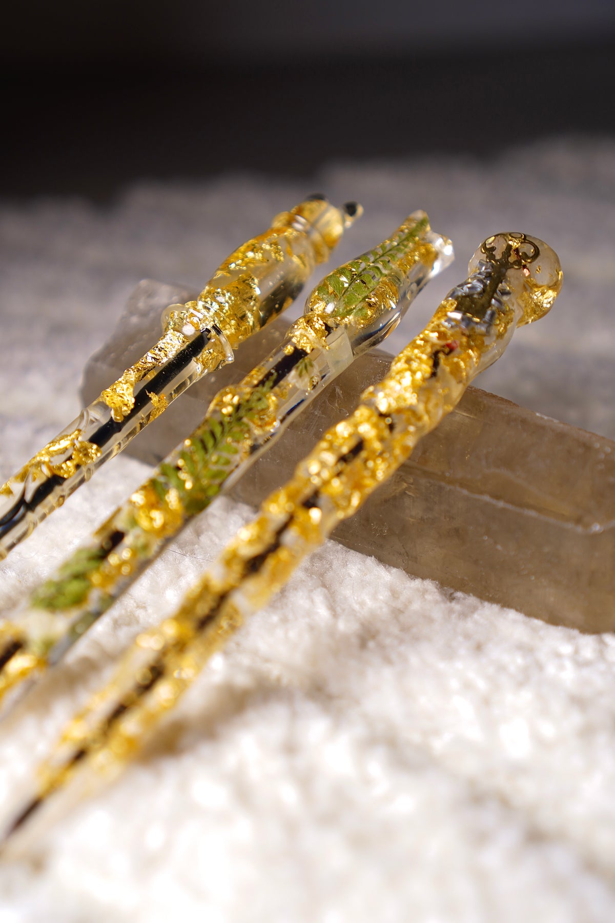 Set of 2 Handmade Resin Pens